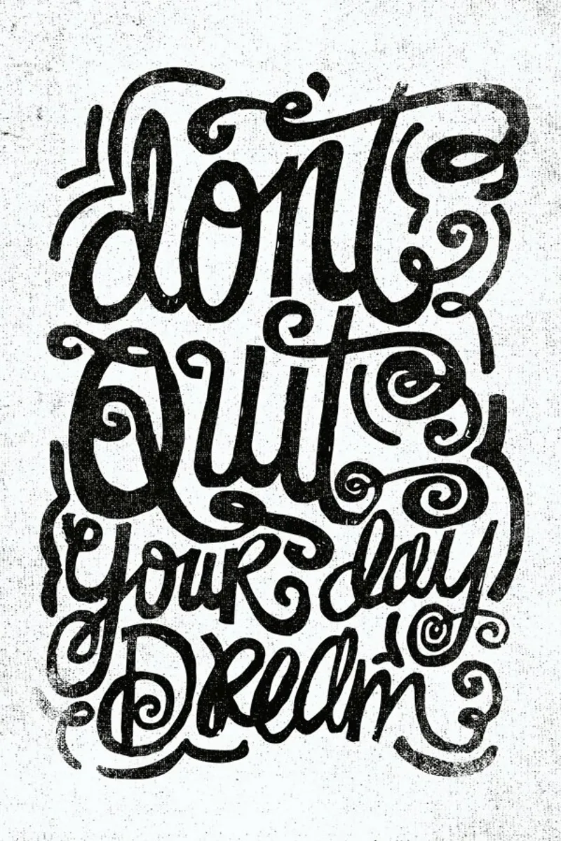 don’t quit your day dream pellicola backlit da Matthew Taylor Wilson