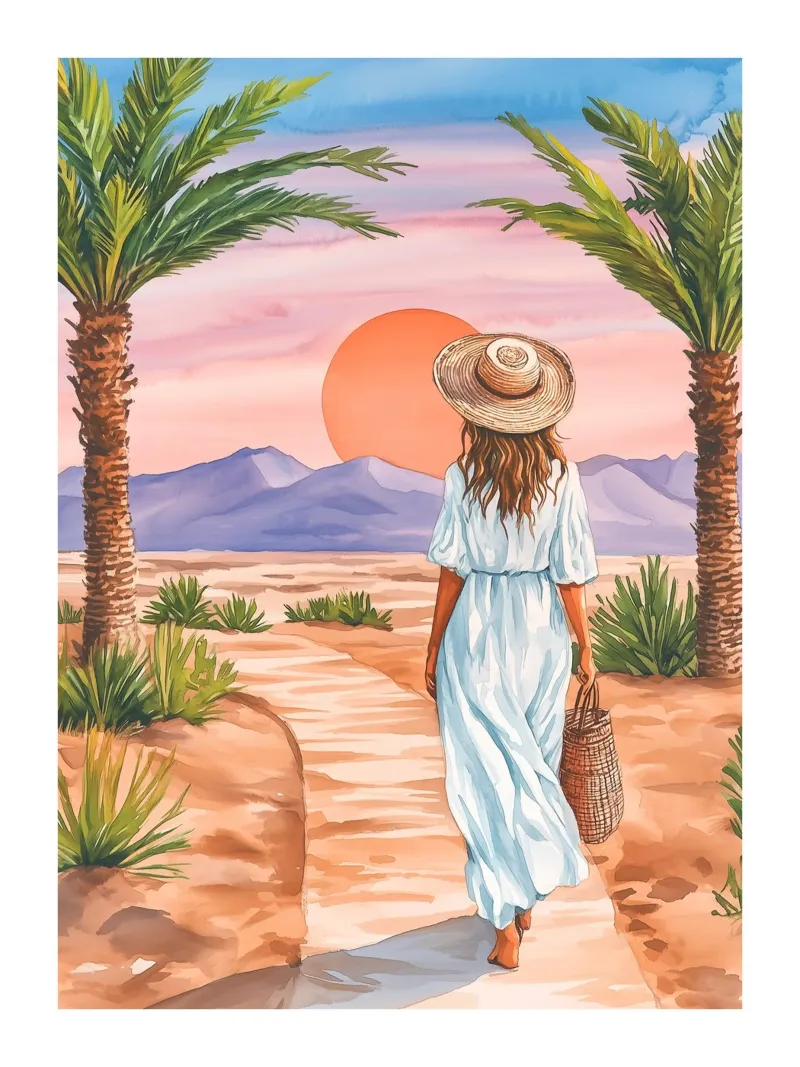 Sunset walk hahnemühle by Shores & Skies