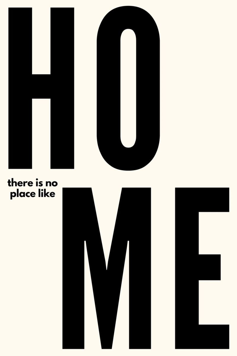 There is no place like Home Poster von NORDLICHT DESIGNS