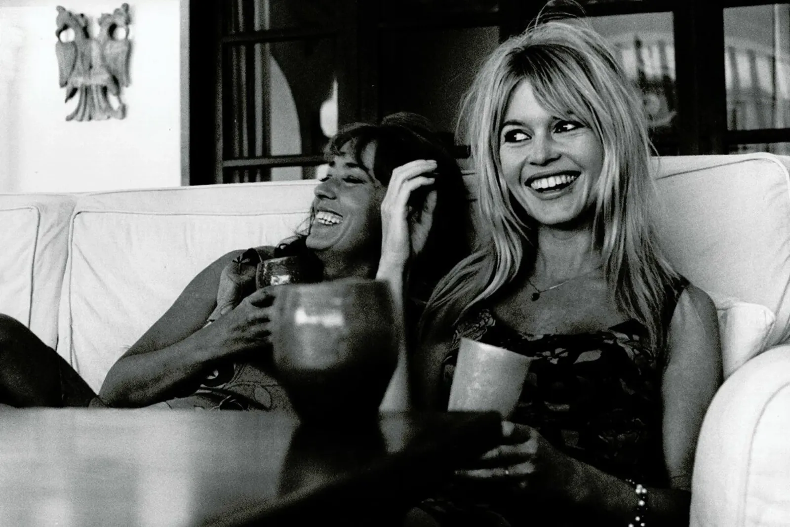 Brigitte Bardot Smiling pellicola backlit da Gallery Print and Art Limited