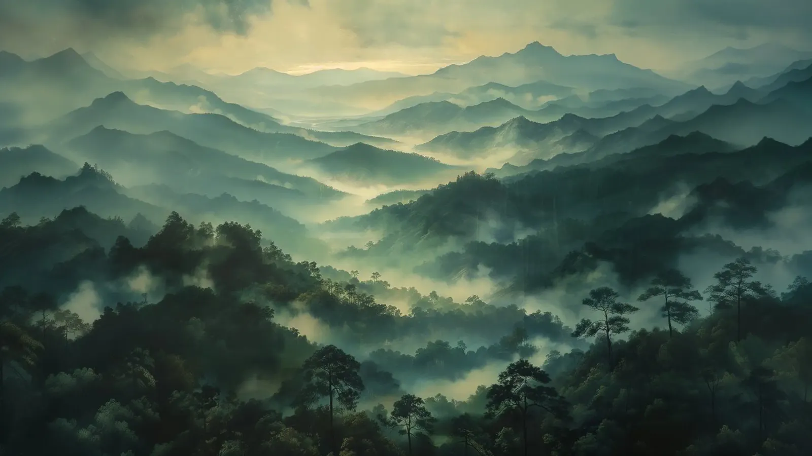 Mist emerge 6 - wideview pellicola backlit da The Quiet Senju