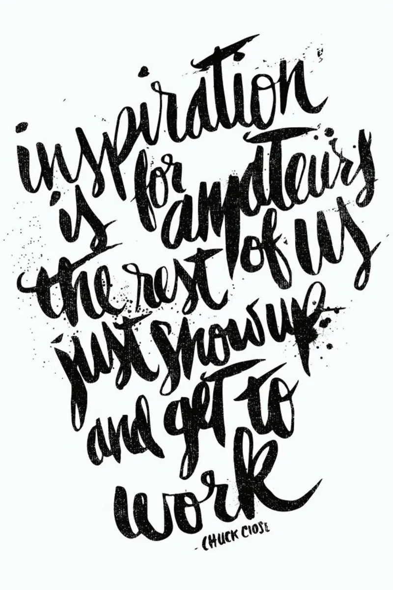 inspiration is for amateurs pellicola backlit da Matthew Taylor Wilson
