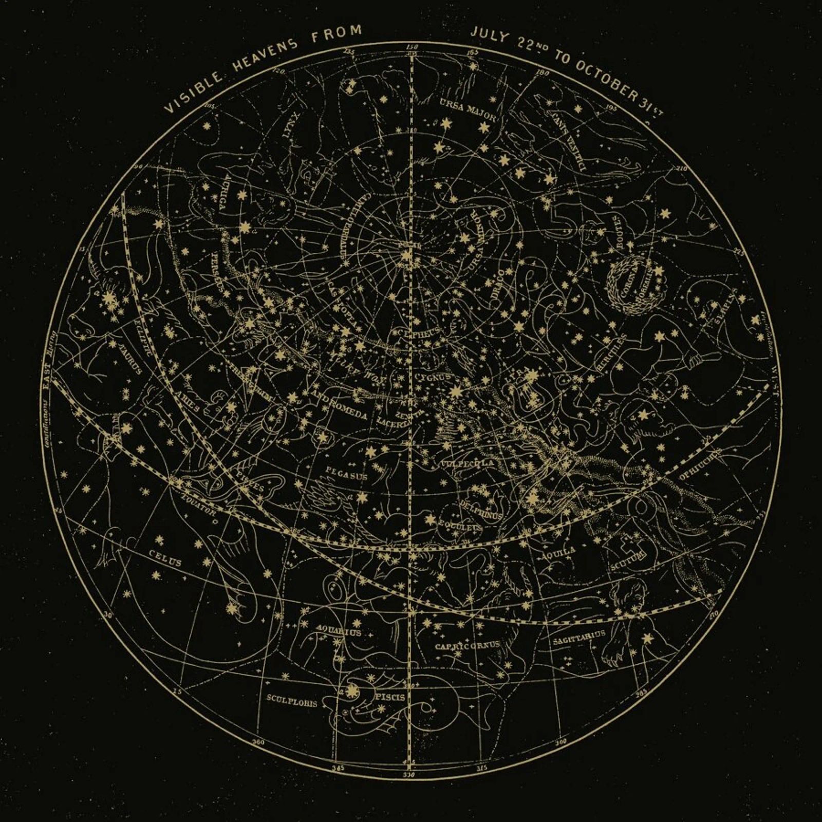 Visible Heavens Dark Poster von Astër