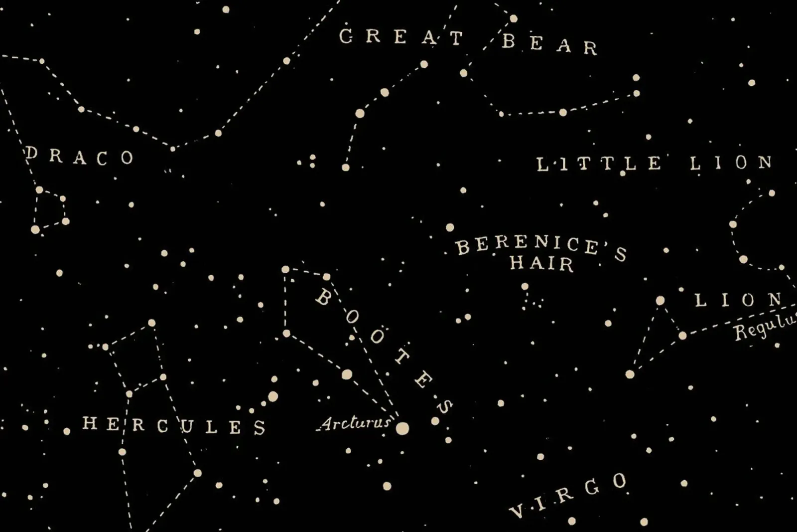 Constellation I pellicola backlit da Astër