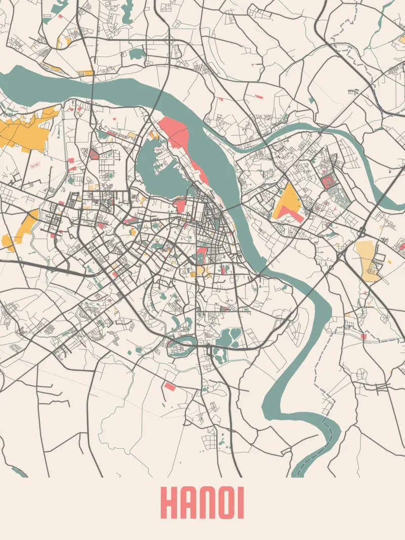 HANOI carta hahnemühle da Travelstudio