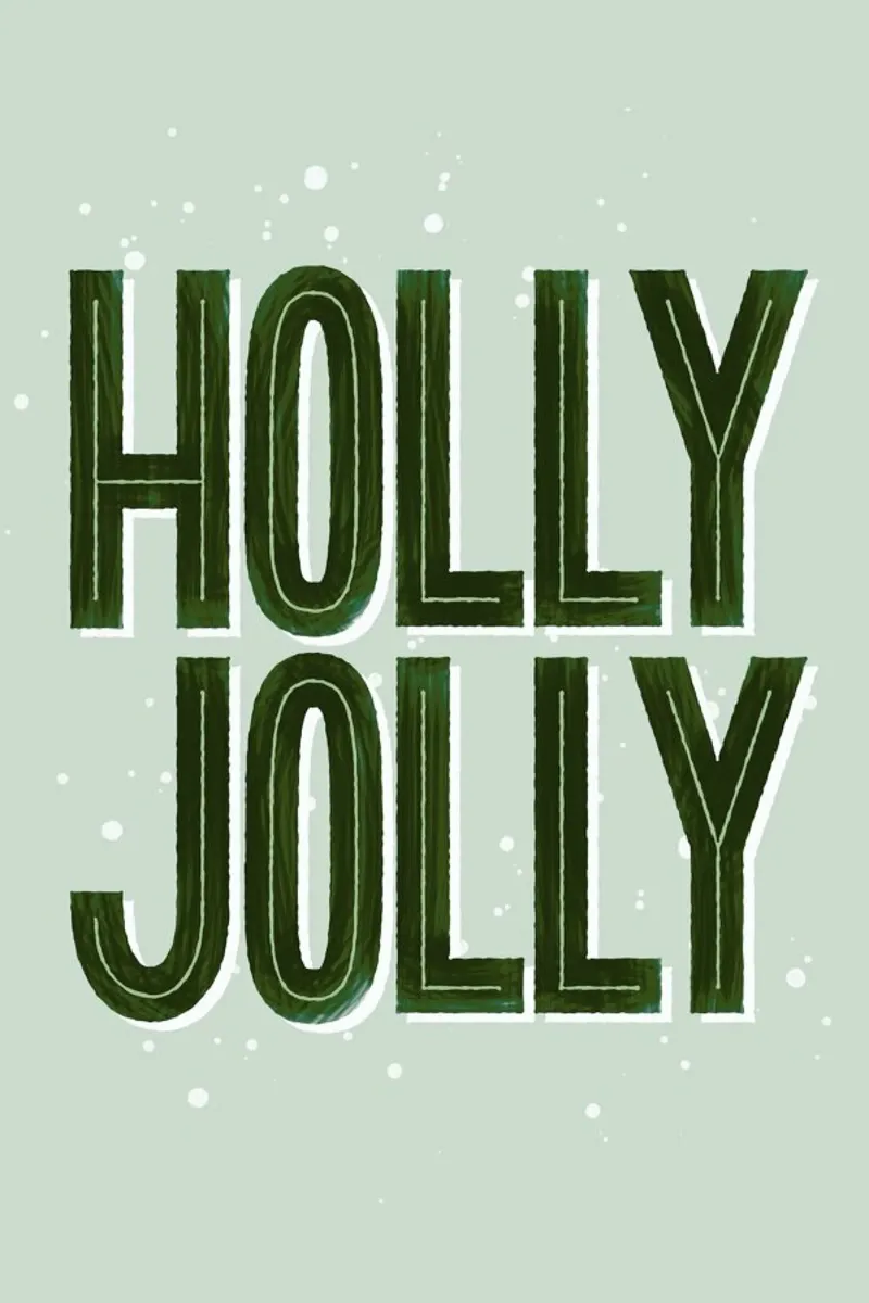 Holly Jolly pellicola backlit da Summerchamps