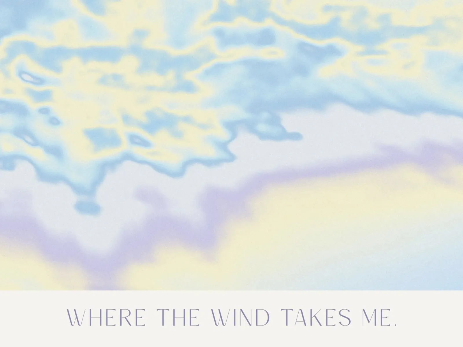 Where The Wind Takes Me plexiglass da treechild