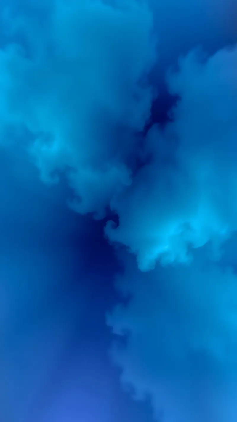 Carta da parati astratta di colore blu tenue che crea un'atmosfera serena e rilassante. pellicola backlit da DesignDoodle