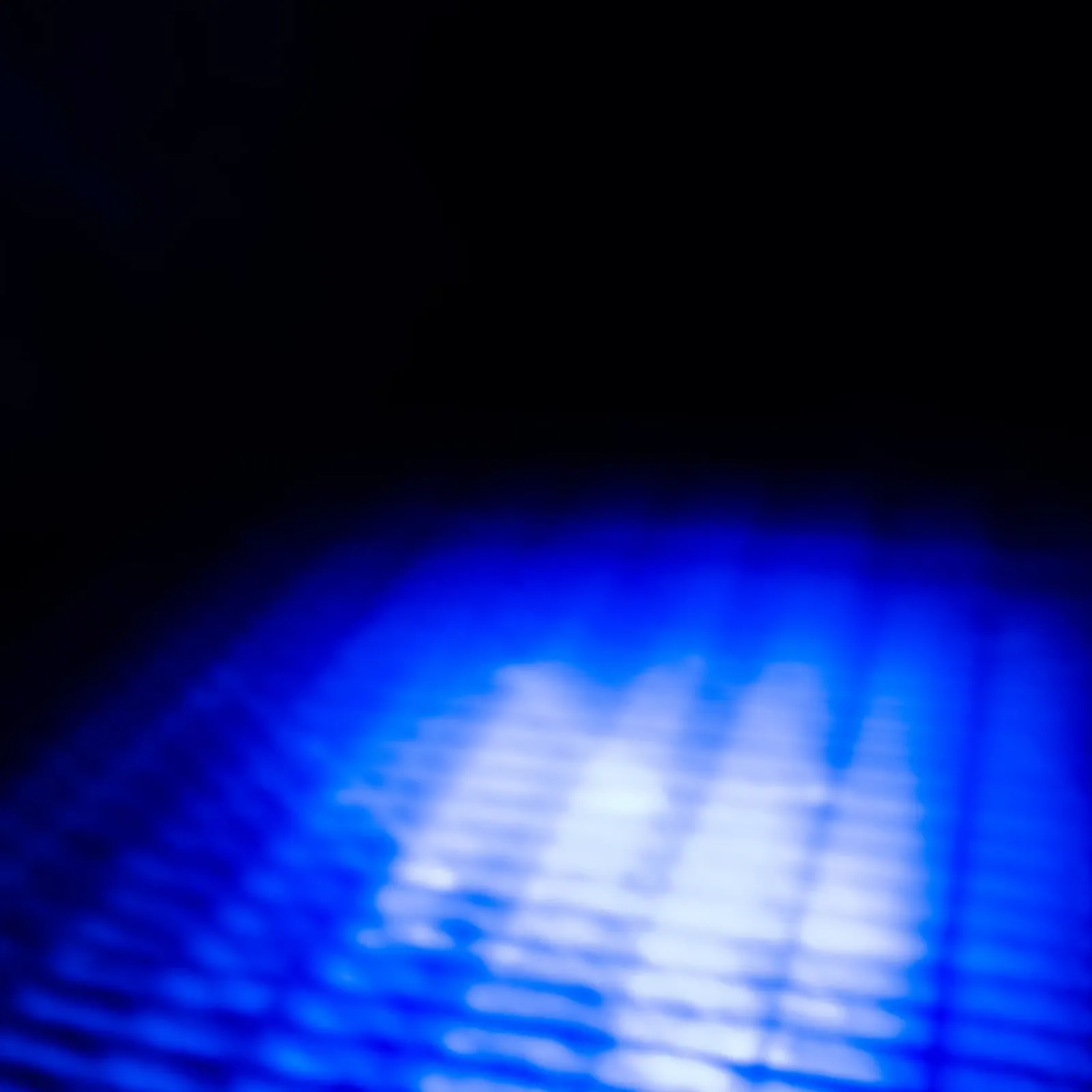 Abstrakt Blue pellicola backlit da Flo Klein