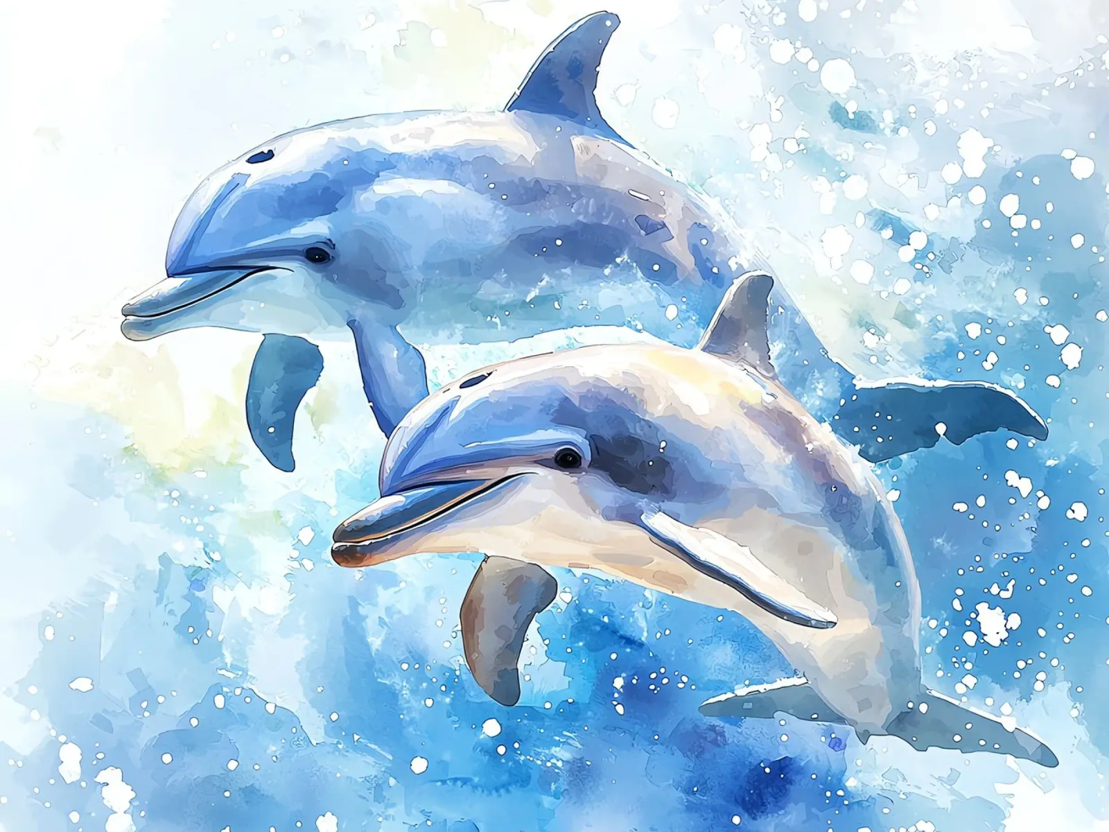 Tier-Totem Delphin Hahnemühle von Théïa's Fantasia World