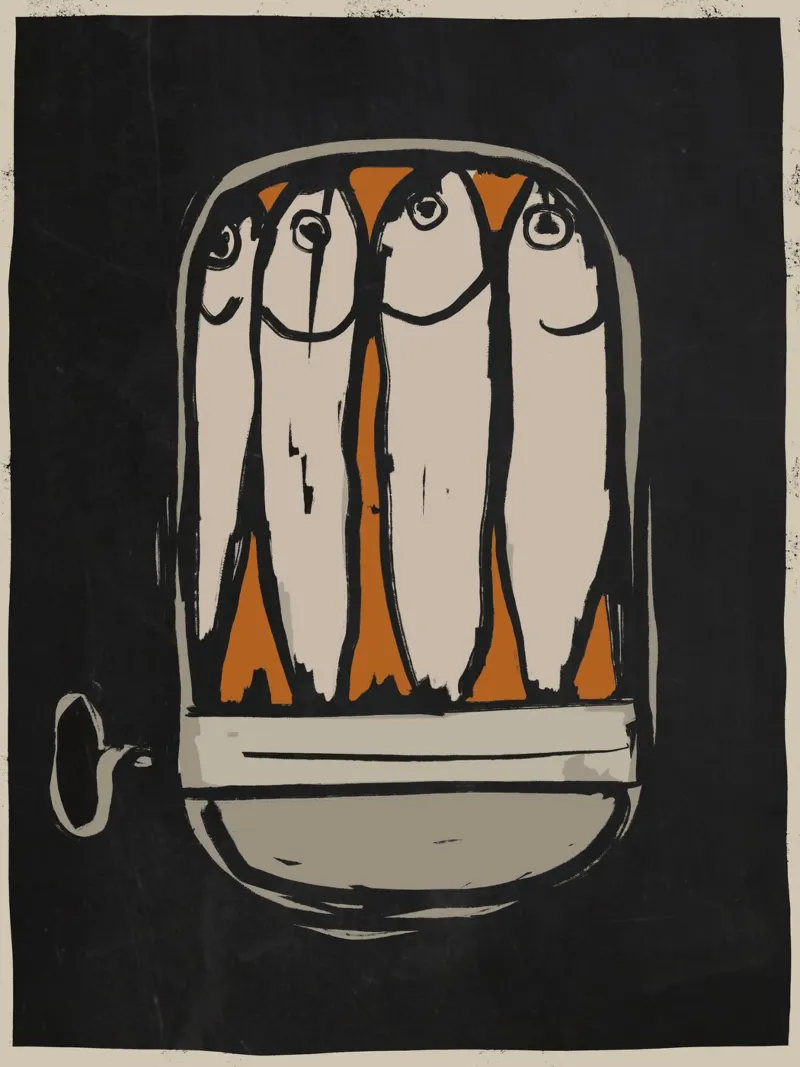 Sardines pellicola backlit da ThingDesign
