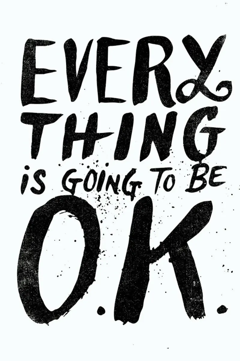 everything is going to be o.k. pellicola backlit da Matthew Taylor Wilson