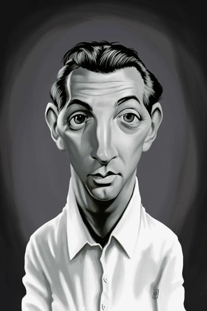 Robert Mitchum plexiglass da Rob Art | Illustration