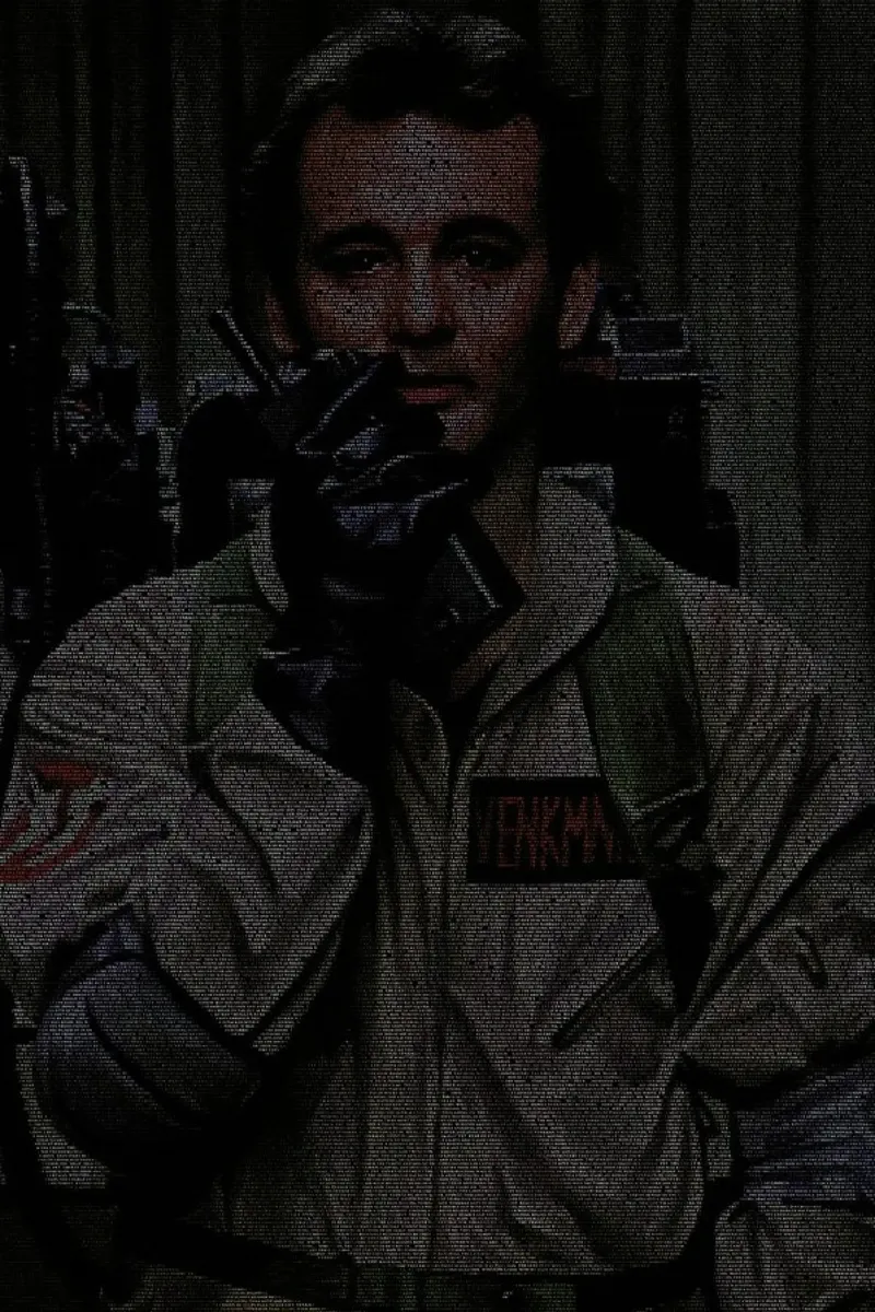 Venkman poster con telaio in alluminio da Robotic Ewe