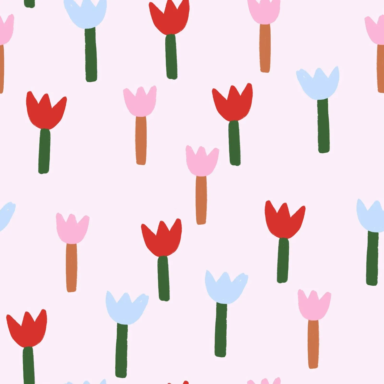 Tulip Blumen Wiese hahnemühle by Studio ROSAGRAU