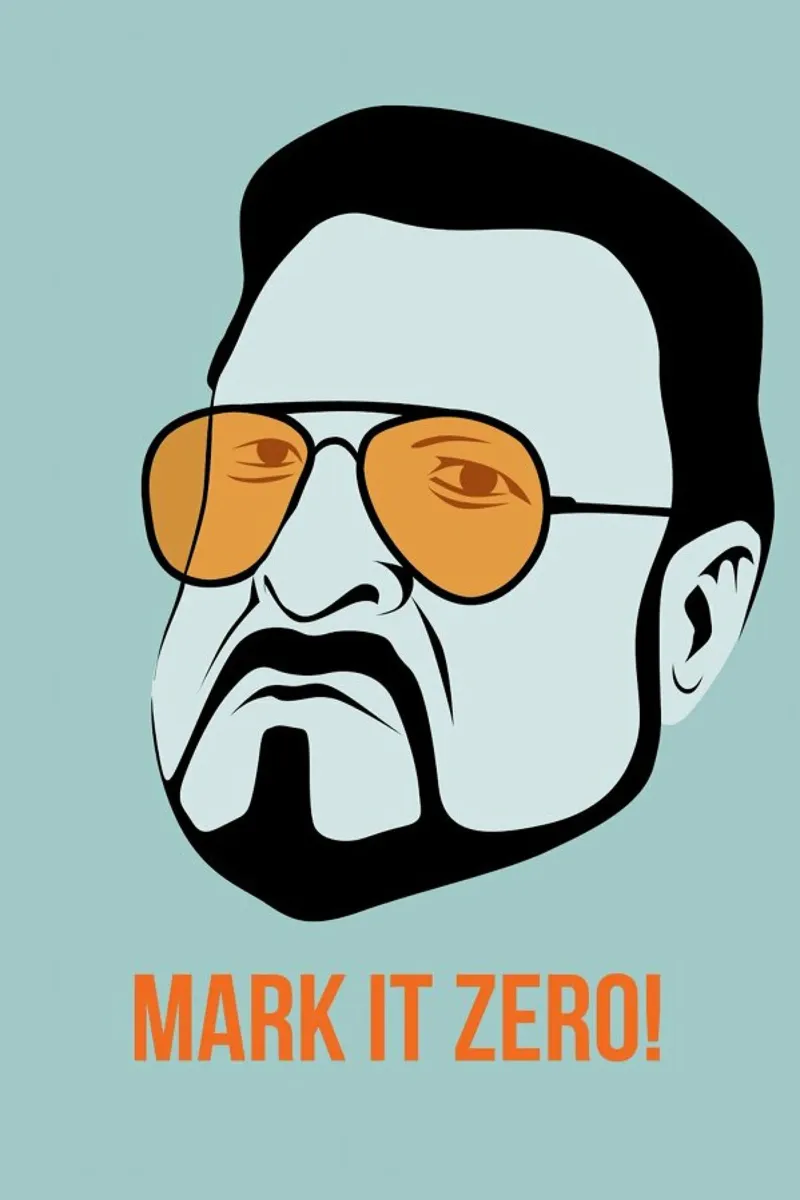 Mark it Zero Poster 1 pellicola backlit da Naxart