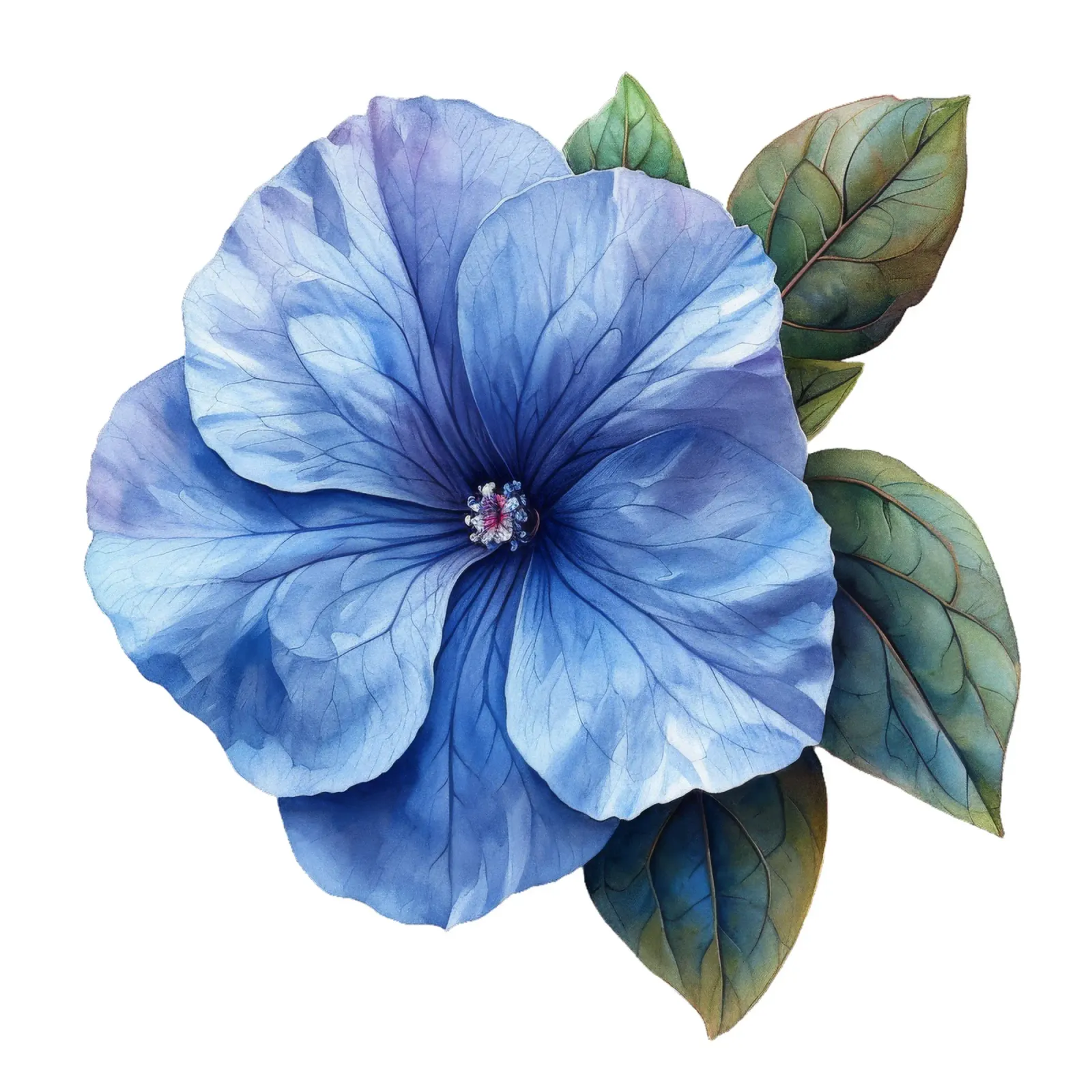 Fiore di pervinca pellicola backlit da Bold Blooms