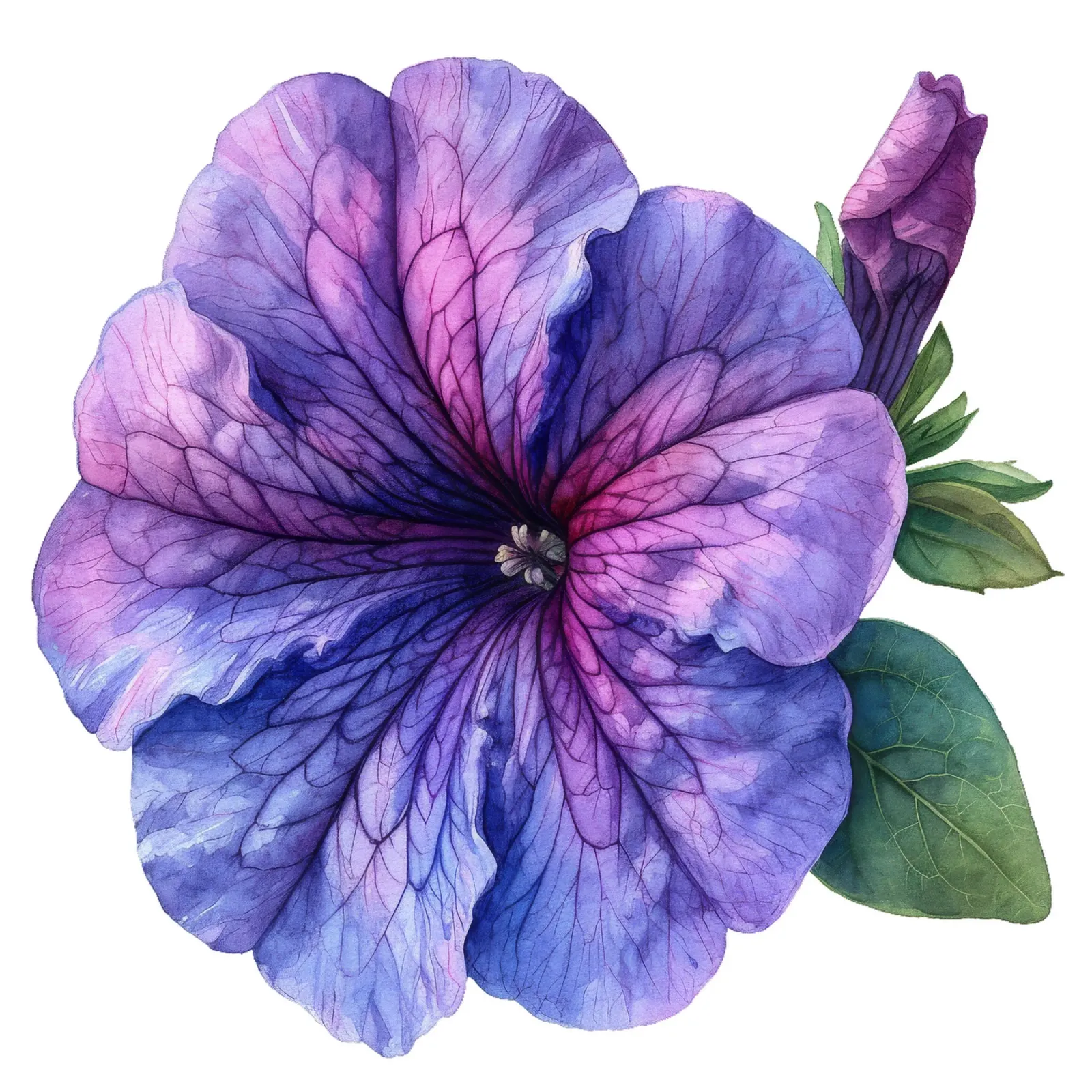 Fiore di petunia poster da Bold Blooms