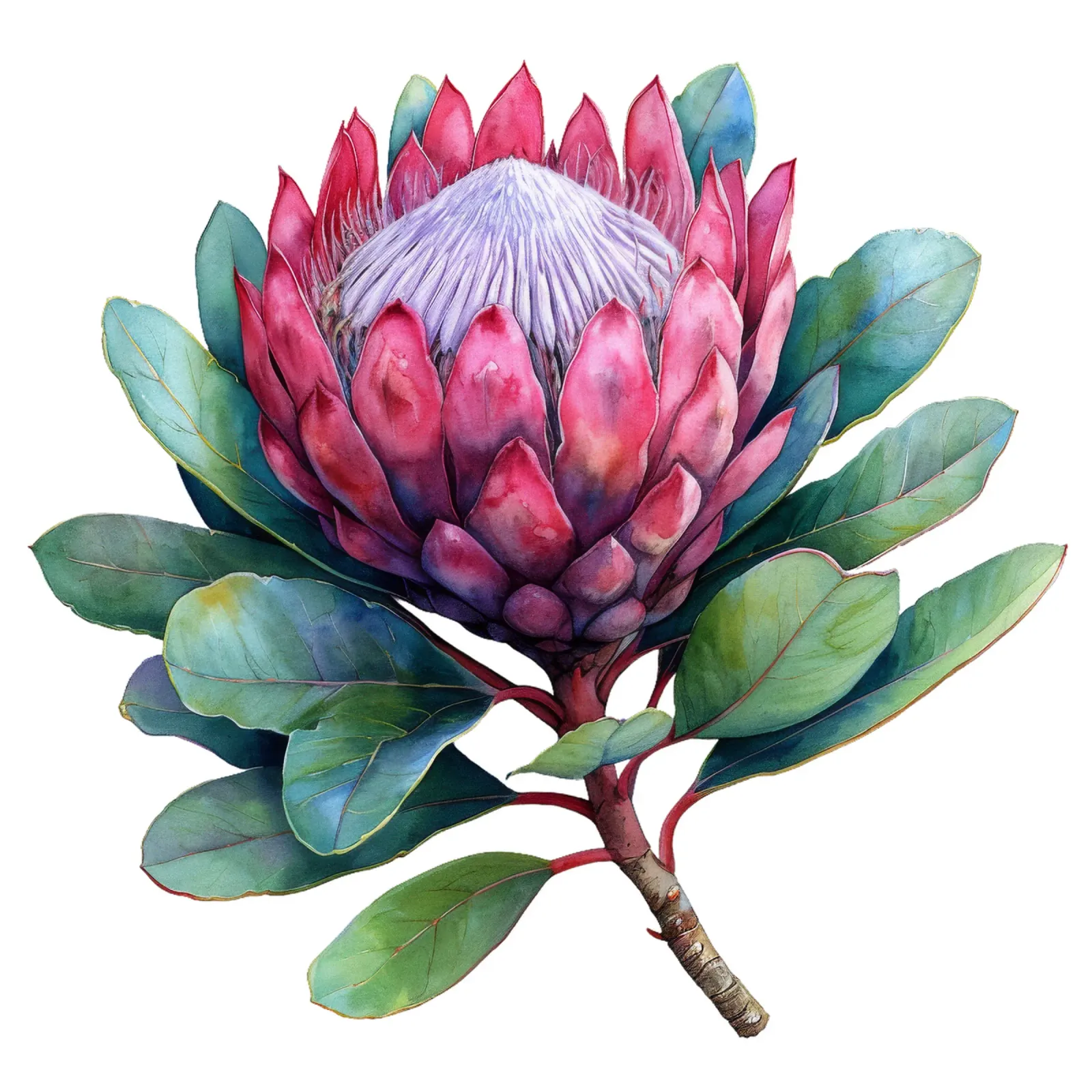 Fiore di protea carta hahnemühle da Bold Blooms