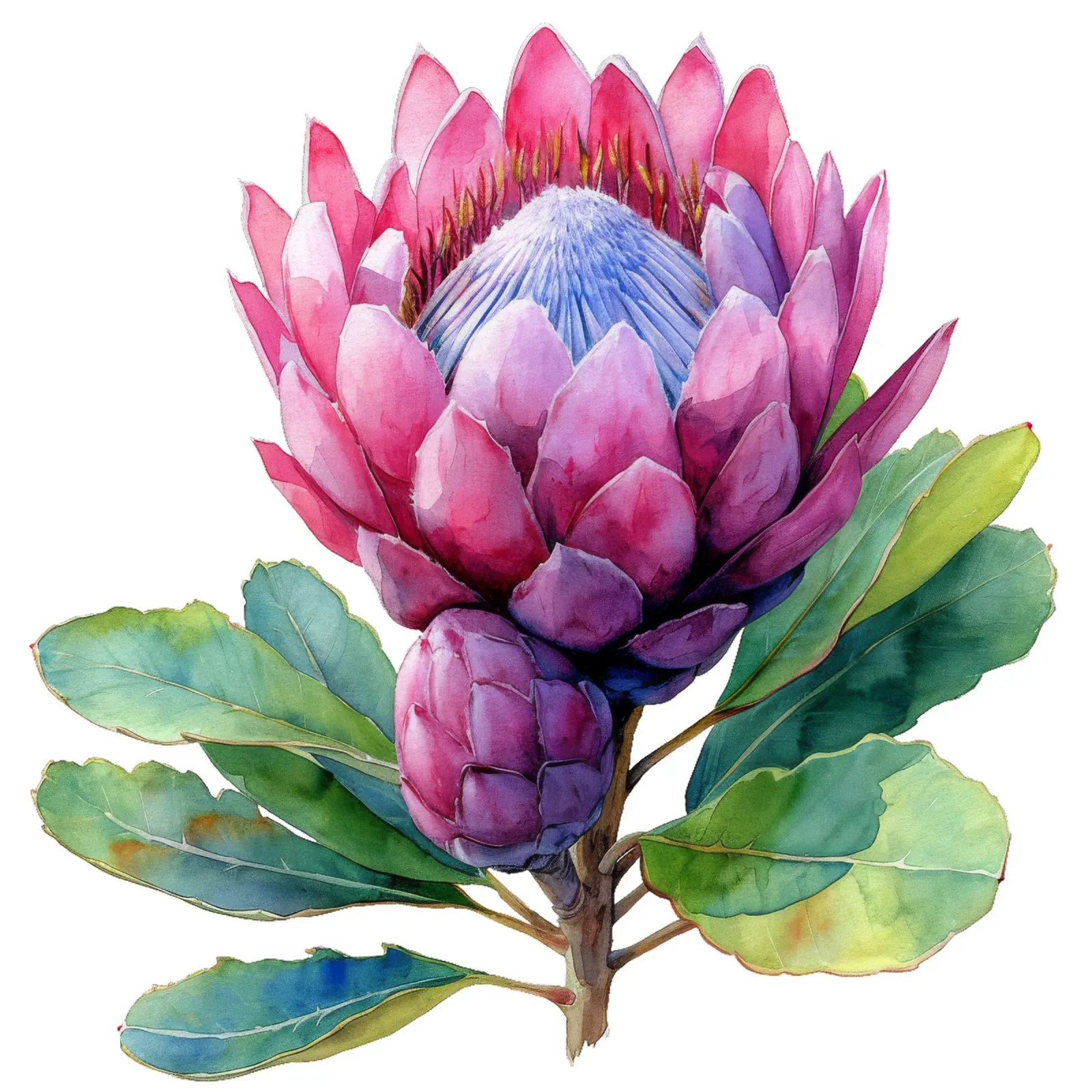 Protea-Blume Forex-Platte von Bold Blooms