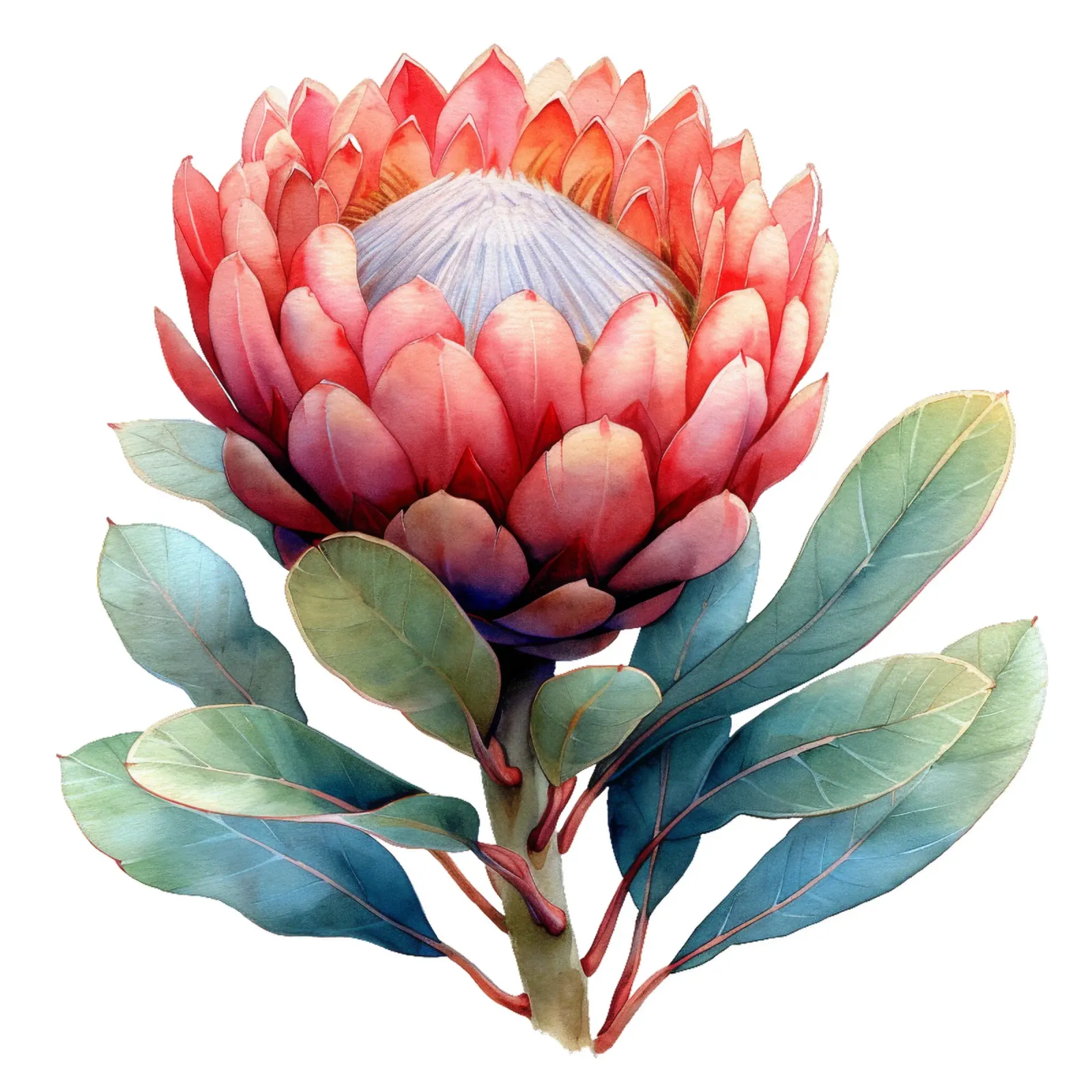 Fiore di protea plexiglass da Bold Blooms