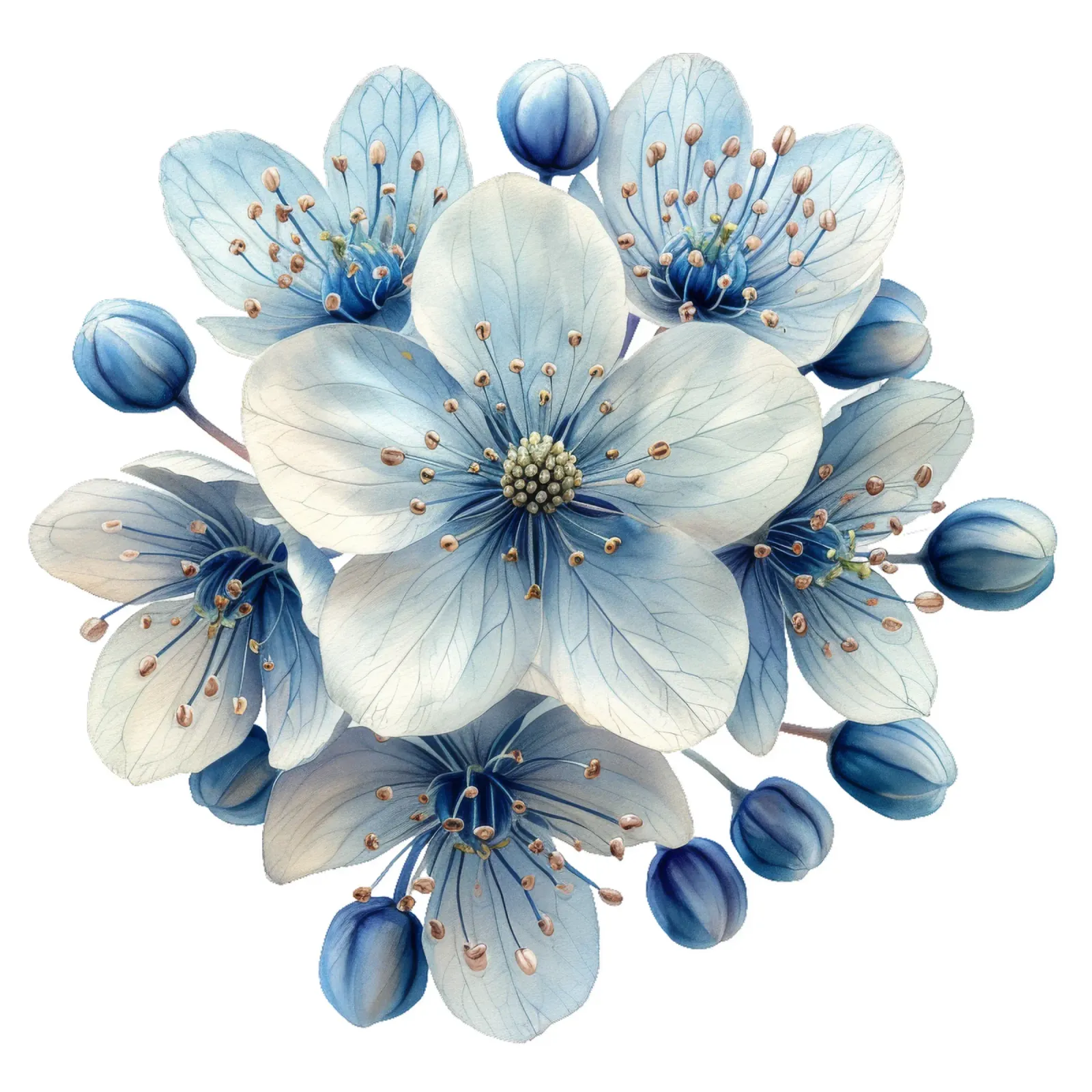 Fiore in pizzo Queen Annes tela con Cornice a cassetta da Bold Blooms