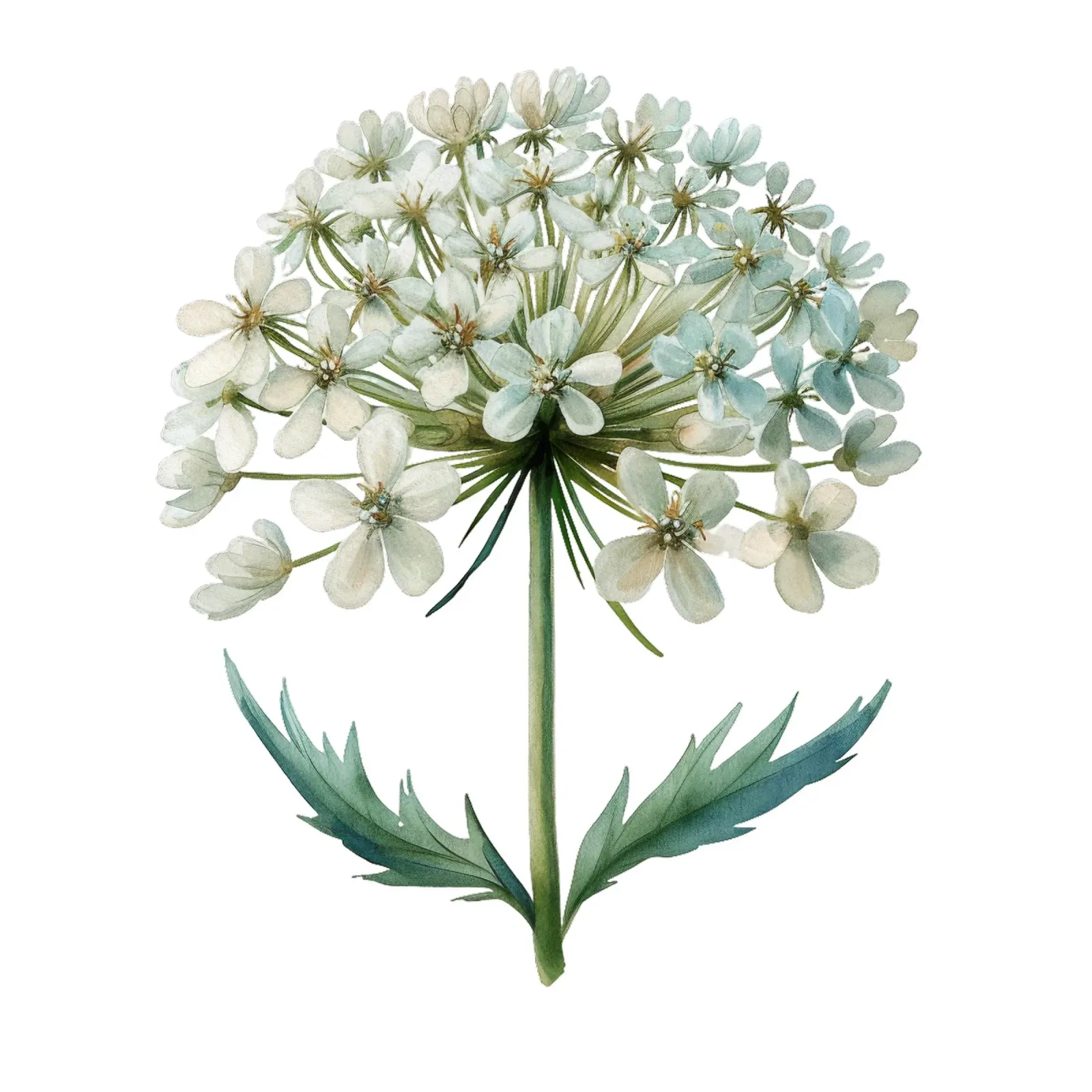 Fiore in pizzo Queen Annes tela con Cornice a cassetta da Bold Blooms