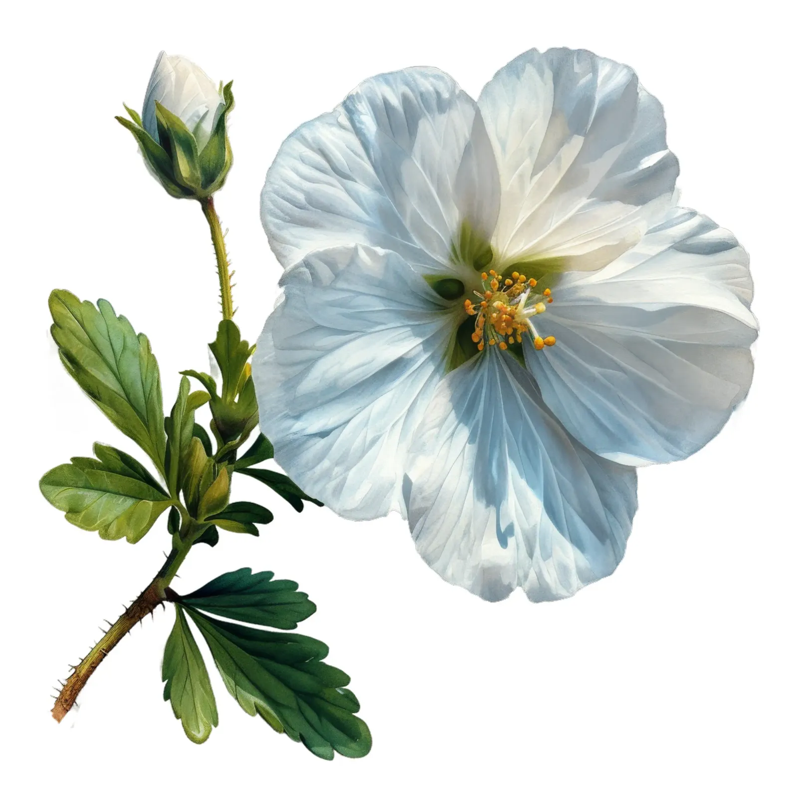 Fiore di Rockrose pellicola backlit da Bold Blooms