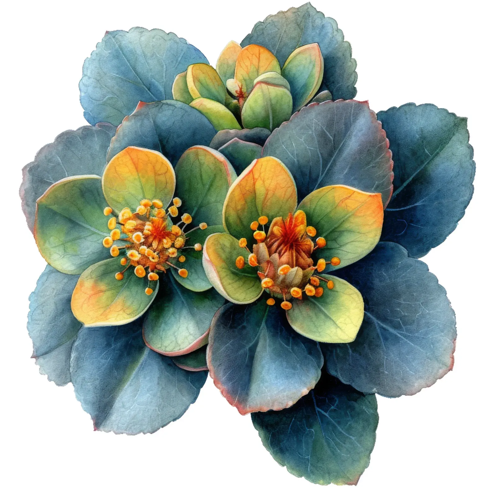 Fiore di Sedum poster da Bold Blooms