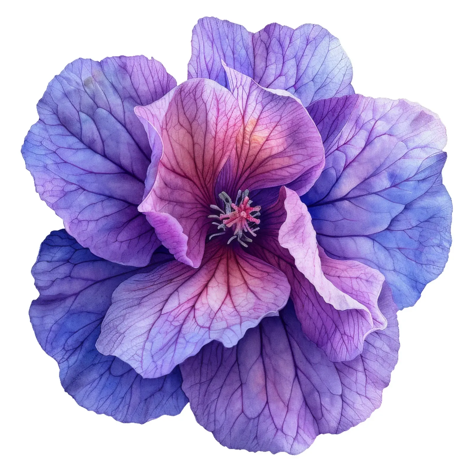 Leeuwenbek Bloem canvas van Bold Blooms