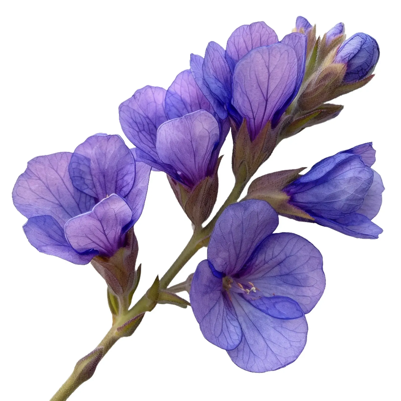 Fiore di statice pellicola backlit da Bold Blooms