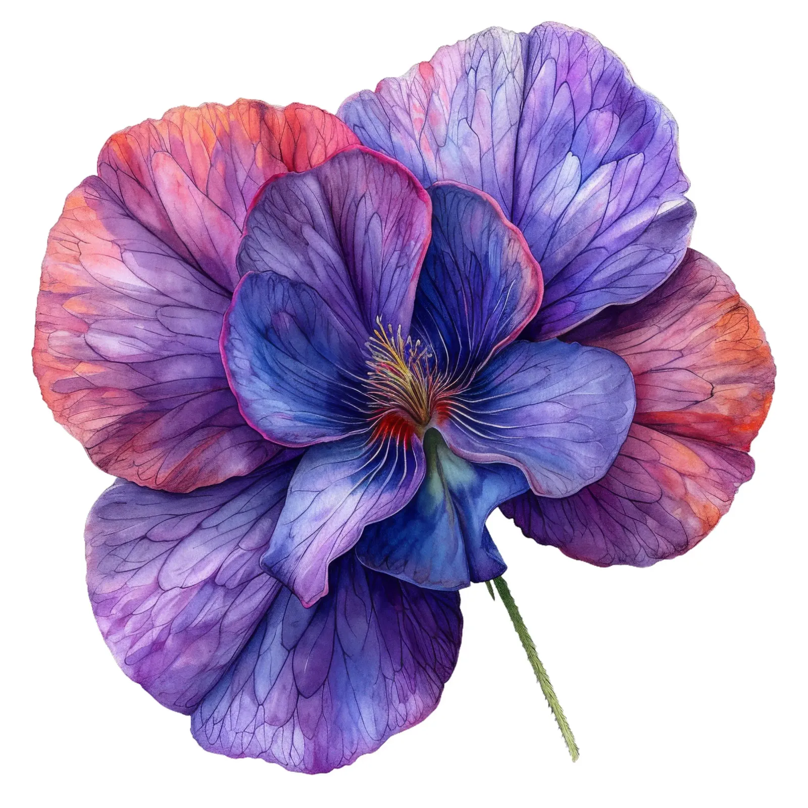 Fiore di pisello pellicola backlit da Bold Blooms