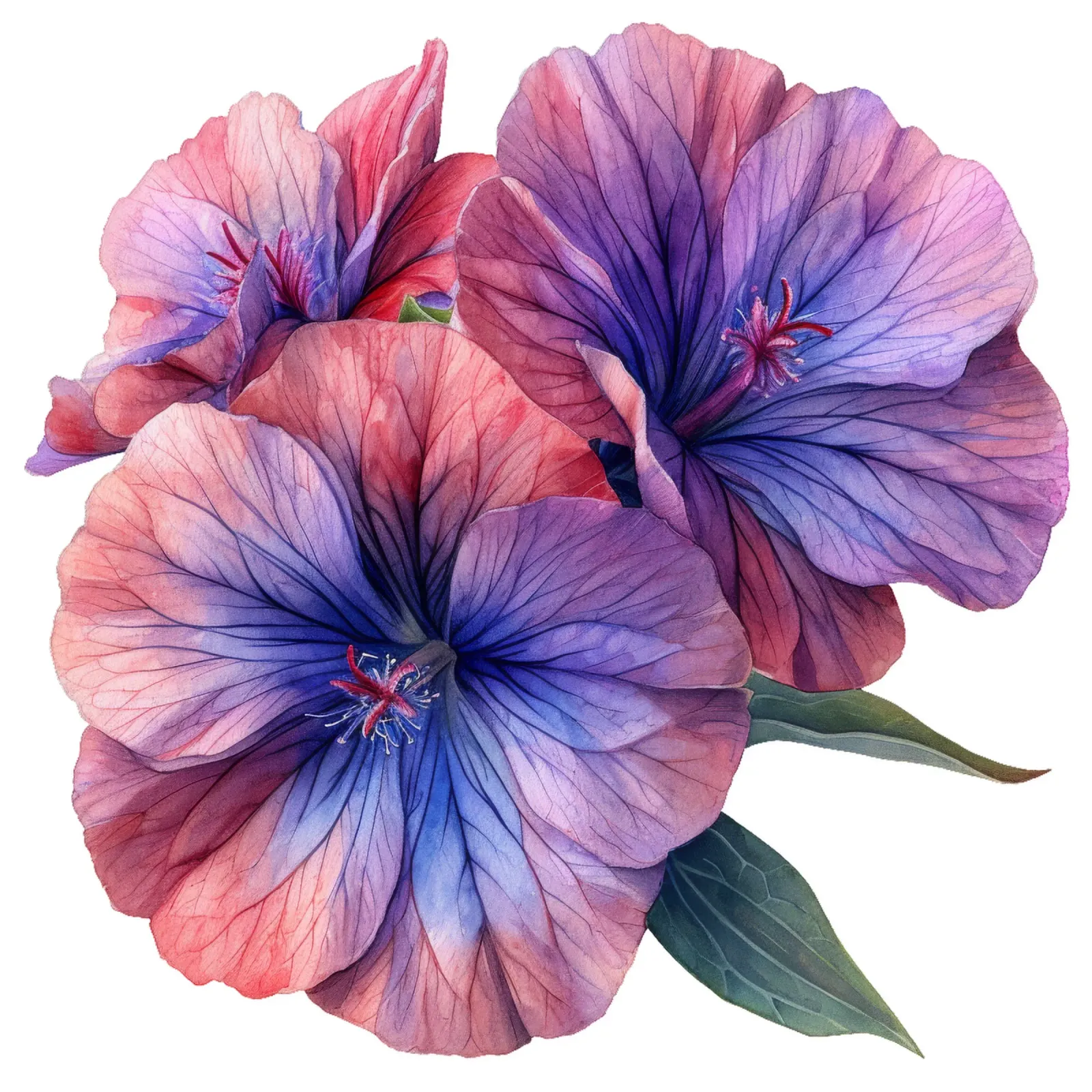 Fiore dolce William pellicola backlit da Bold Blooms