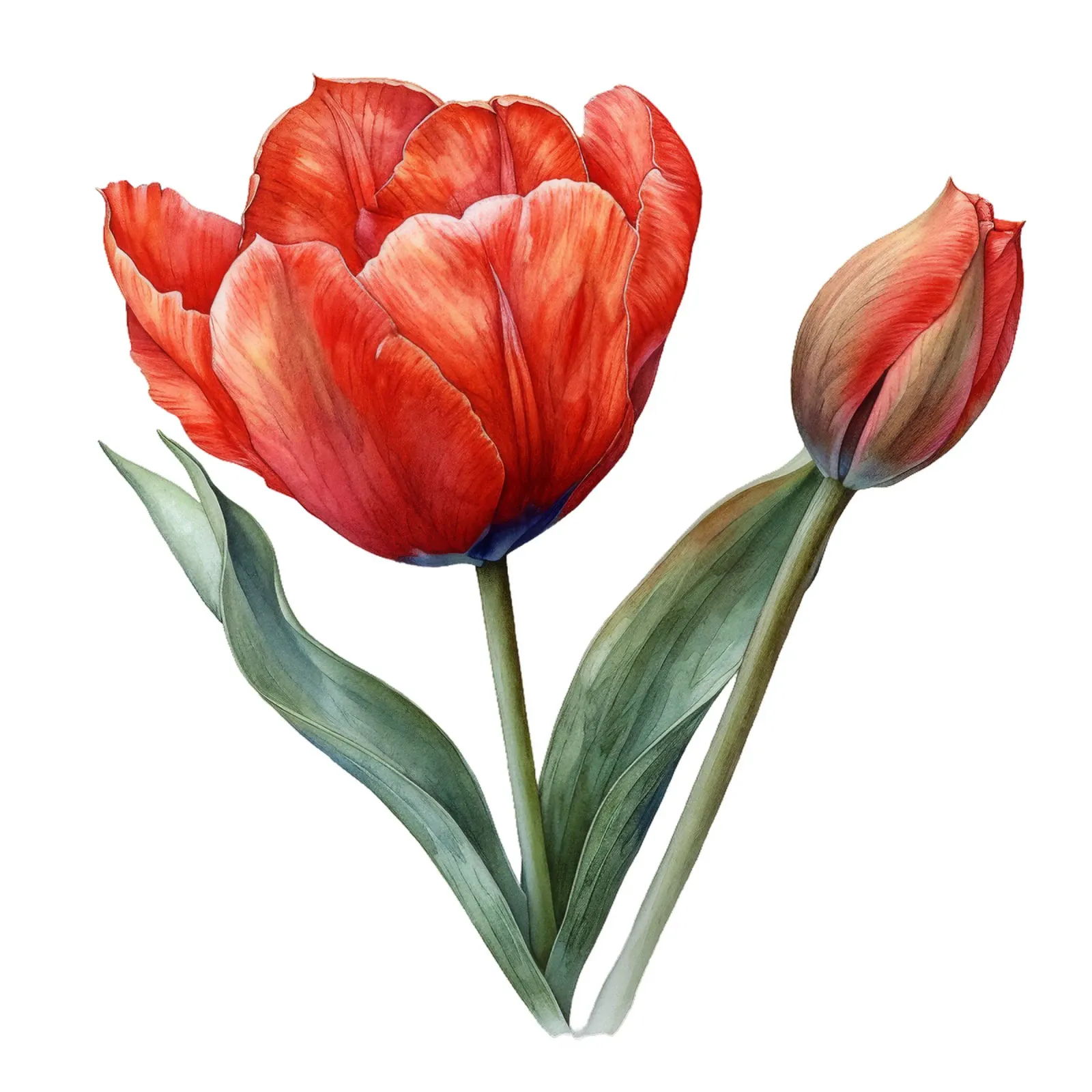 Fiore di tulipano pellicola backlit da Bold Blooms