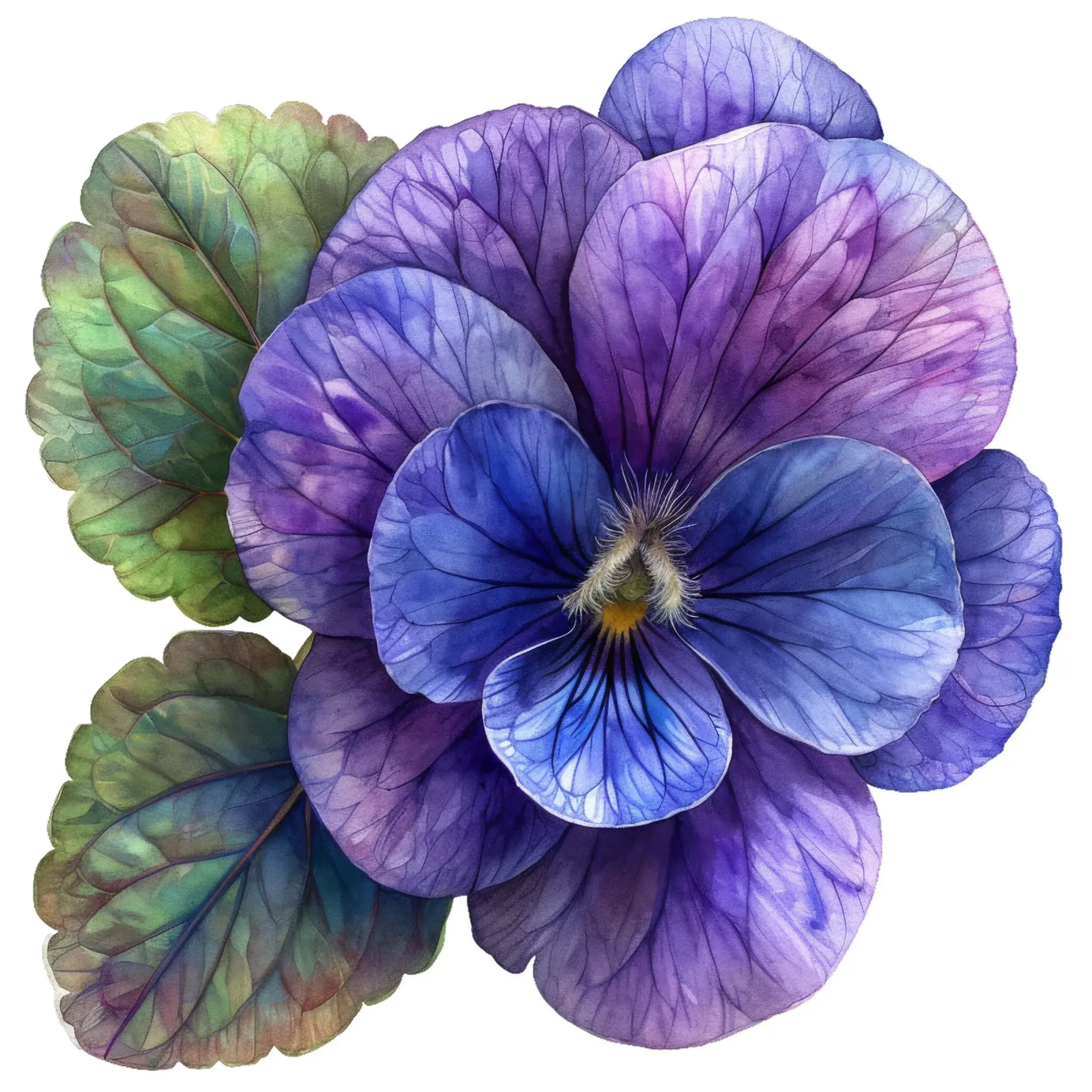 Fiore viola pellicola backlit da Bold Blooms