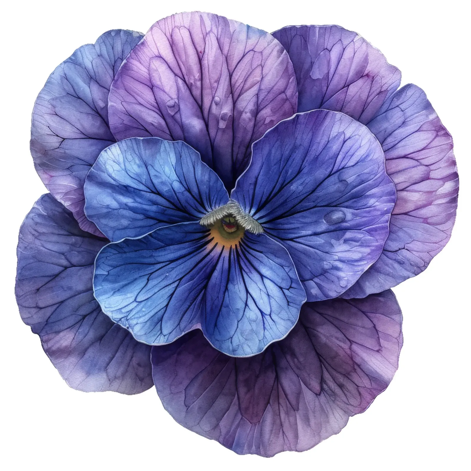 Fiore viola pellicola backlit da Bold Blooms