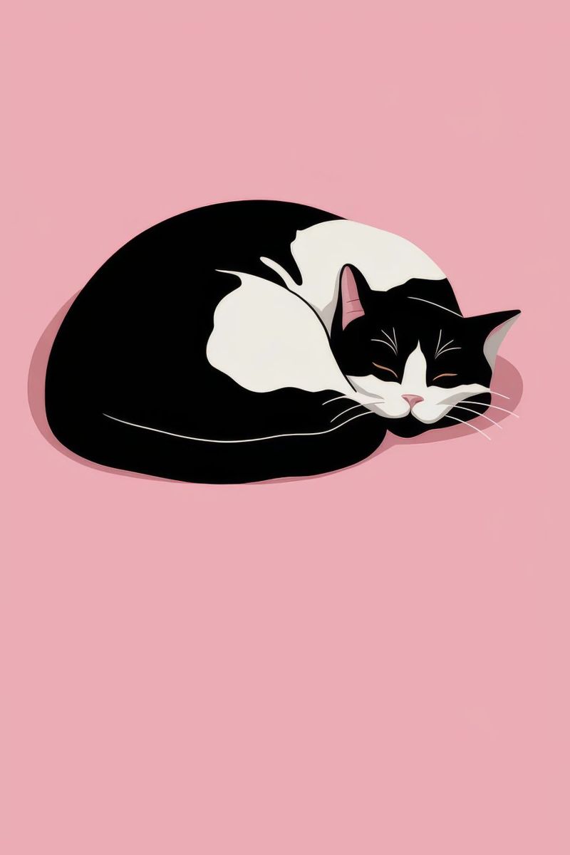 Feline Rest Poster von Seren Liodra