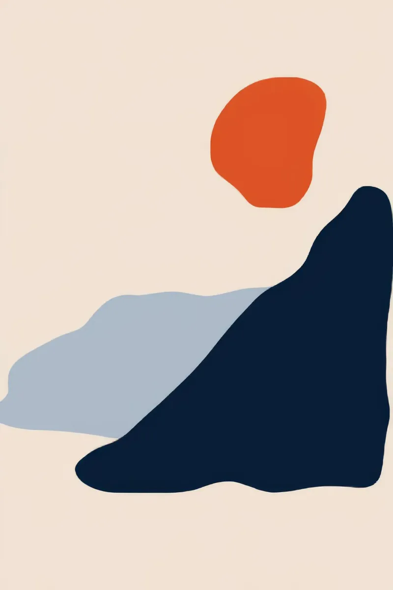 Abstract Balance hahnemühle by Seren Liodra