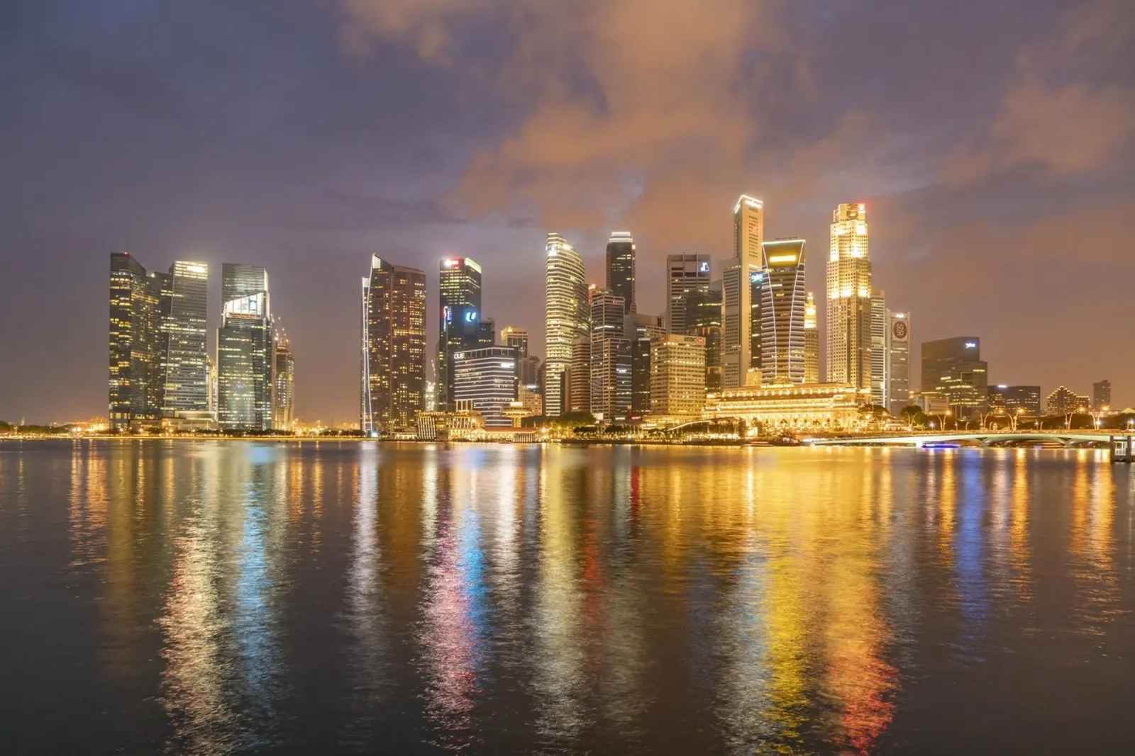 Singapur pellicola backlit da Reisefotografie - Bilder aus aller Welt