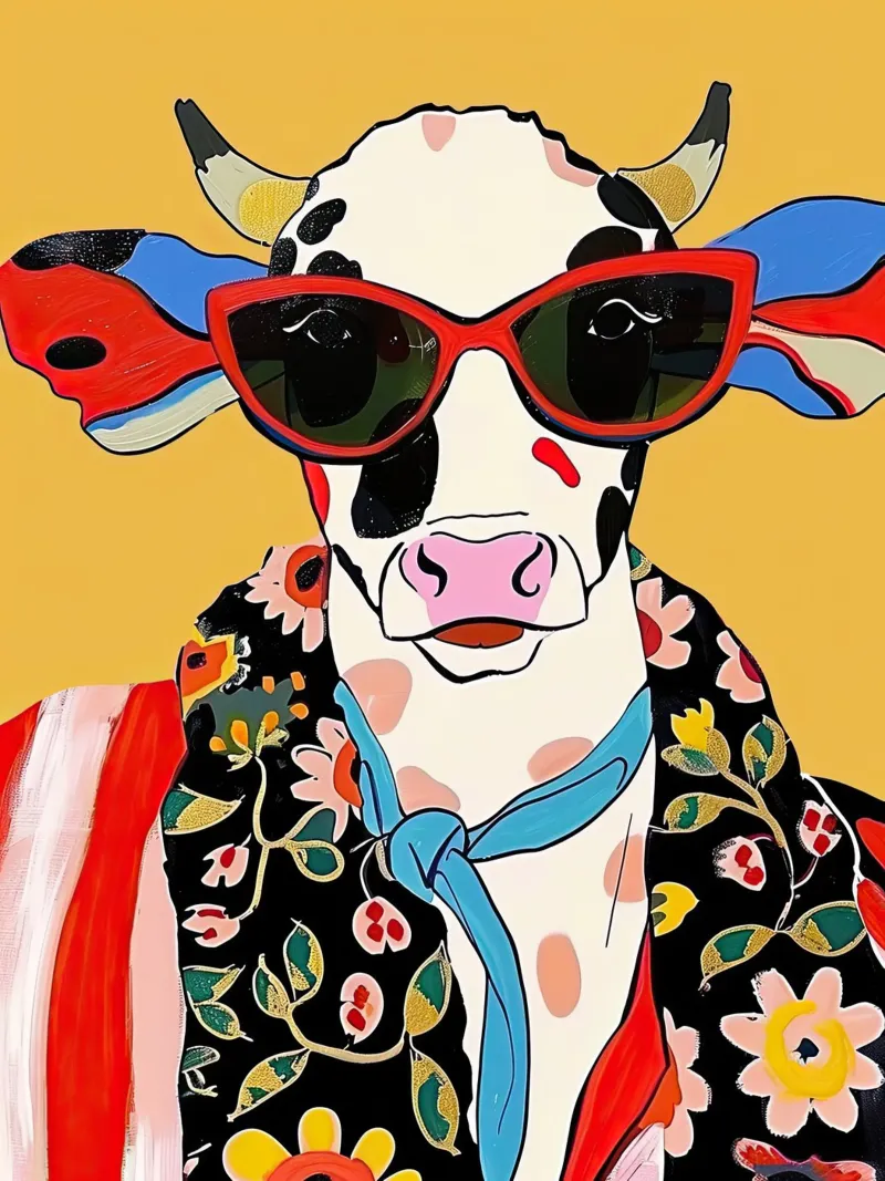 Moda bovina alluminio dibond da DaarbyN