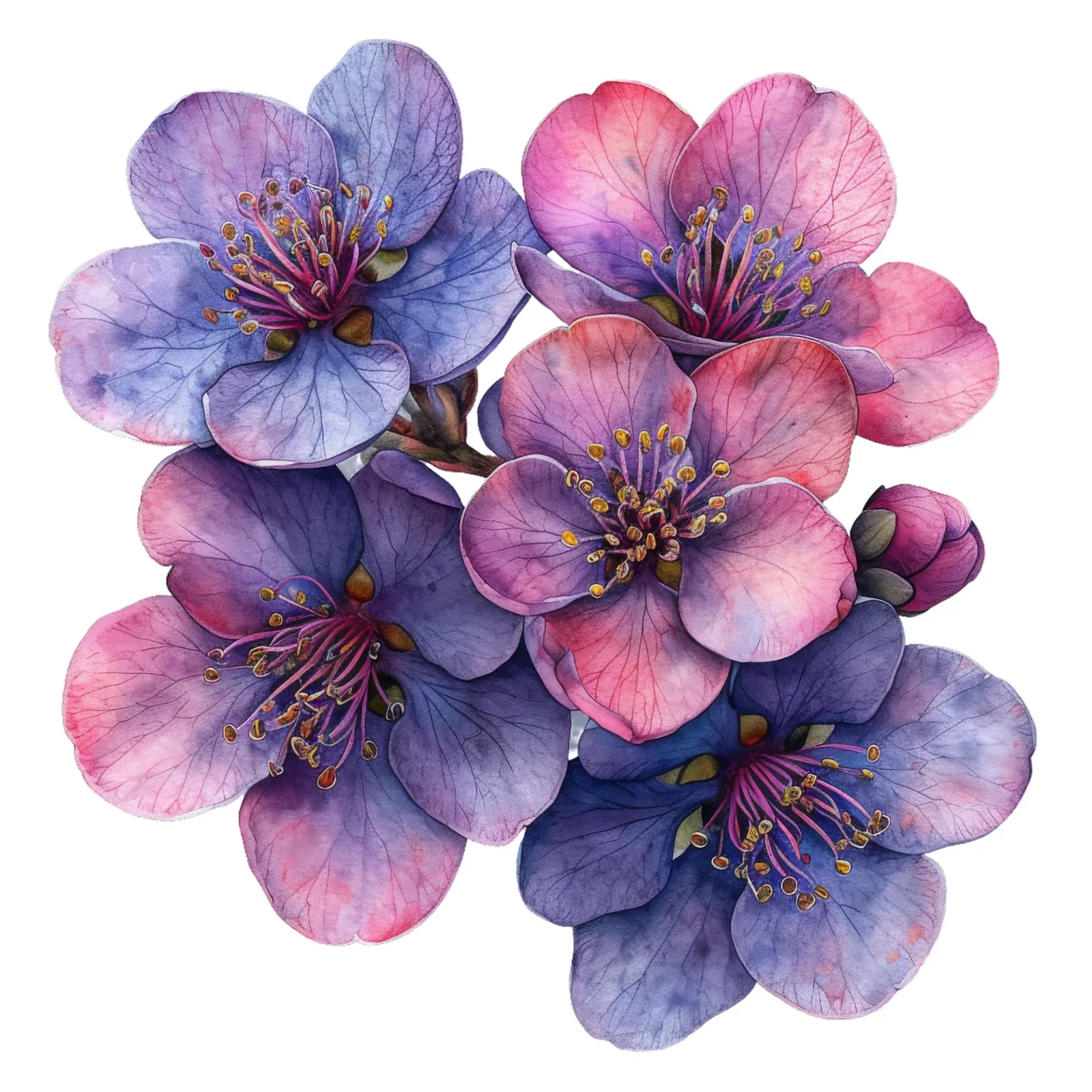 Wachsblume Poster von Bold Blooms