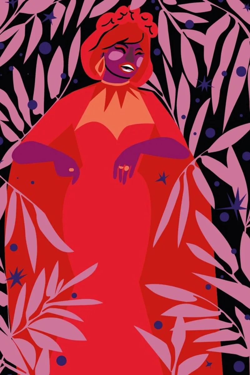 Celia Cruz poster con telaio in plastica da Mariery Young