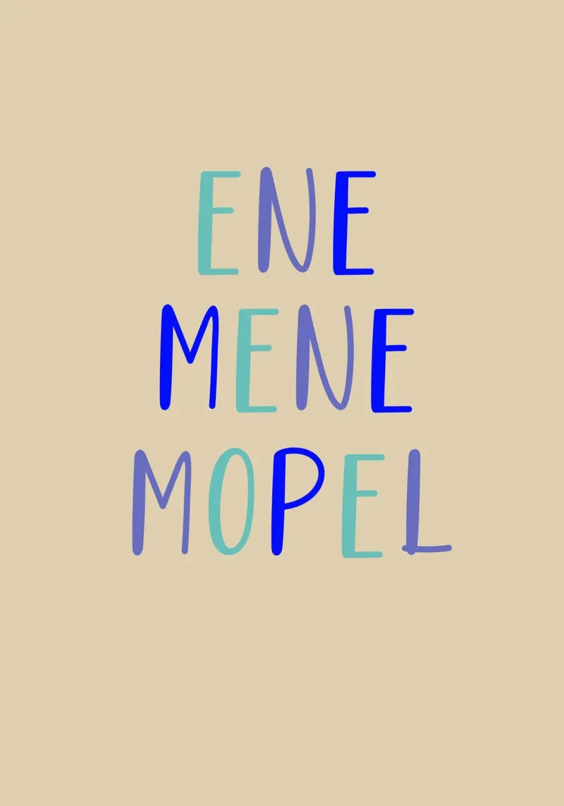 Ene Mene Mopel poster da maramirage