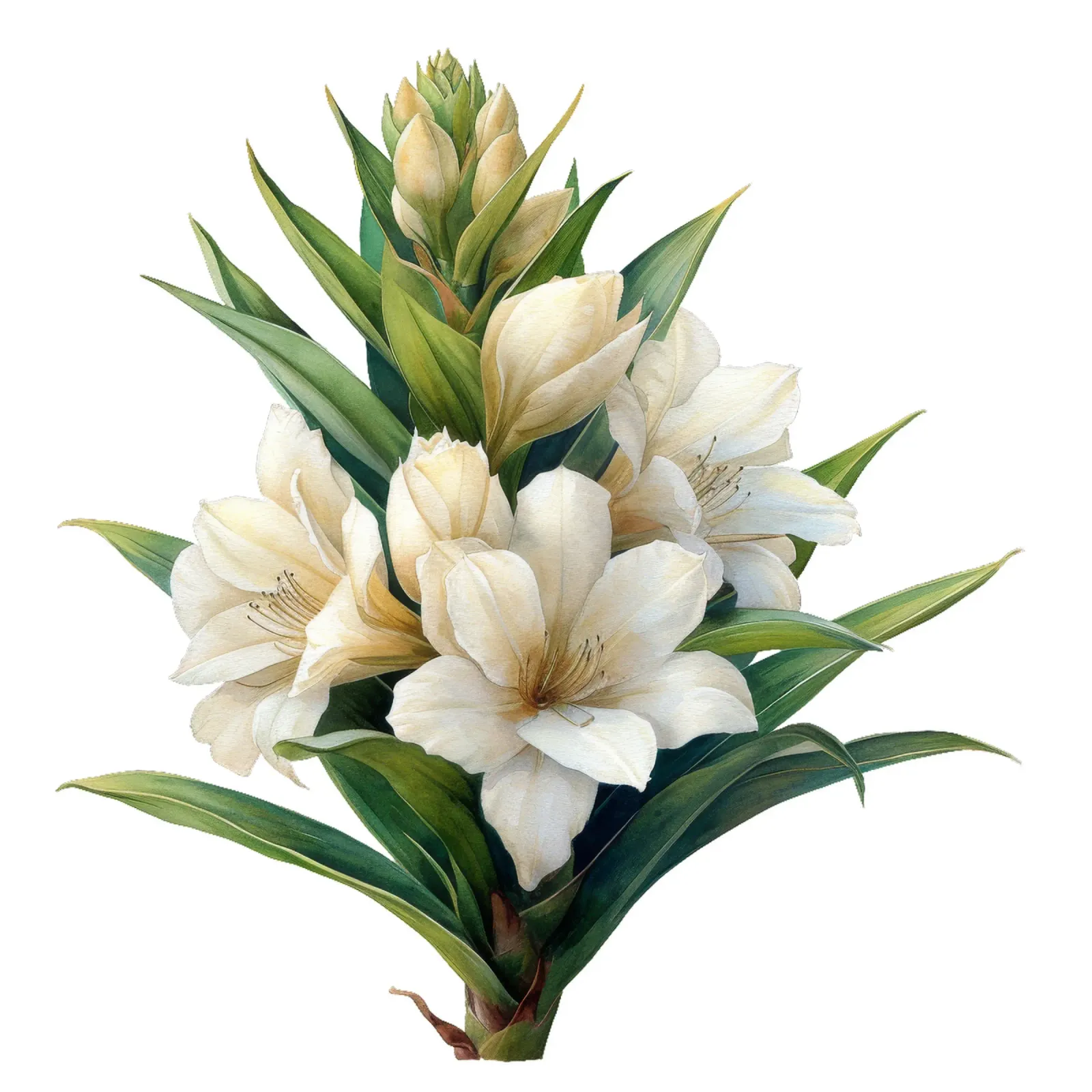 Fiore di yucca pellicola backlit da Bold Blooms
