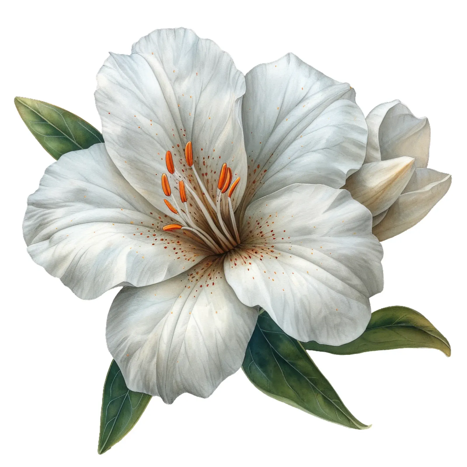 Fiore di Zephyranthes carta hahnemühle da Bold Blooms