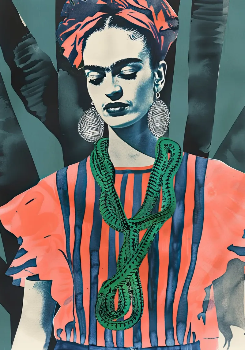 Frida poster da DaarbyN