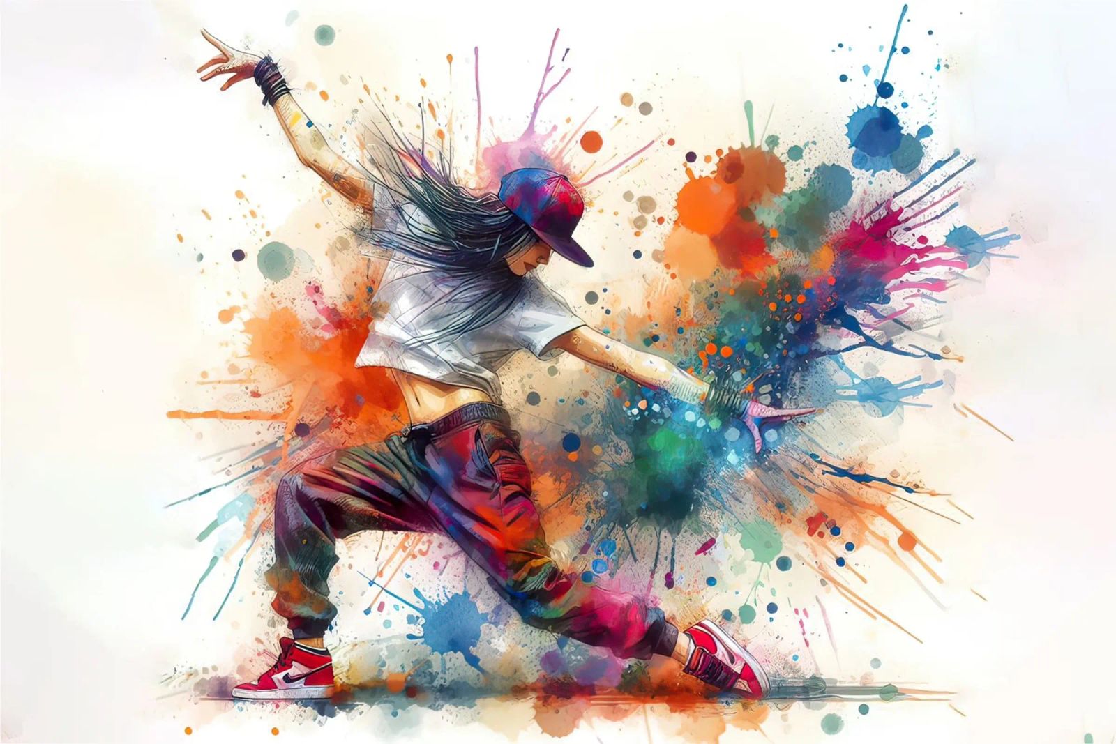 Dancing pop poster by ARTVI-SHOP