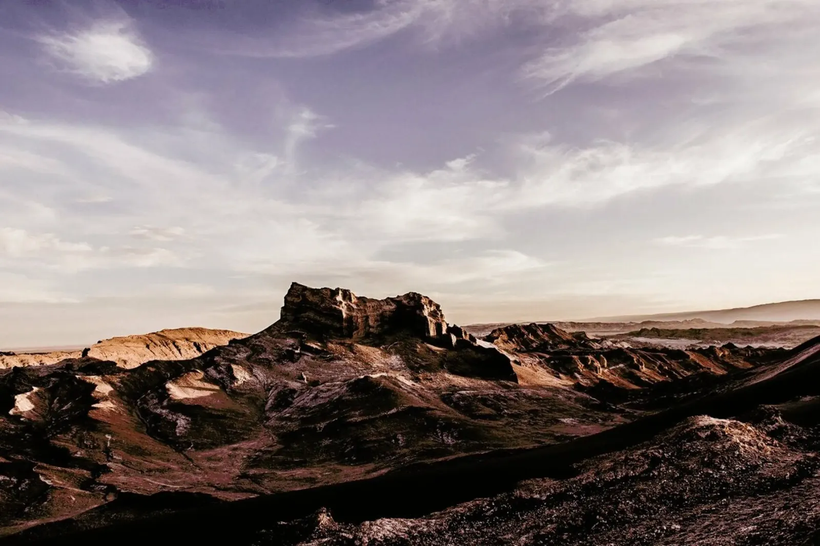 Valle de la Luna Hill carta hahnemühle da Chris Abatzis