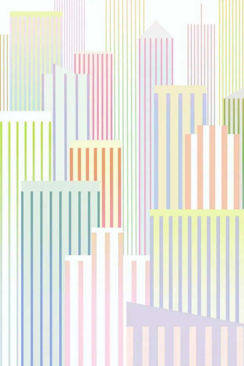 Skyscrapers I love you Poster von Angelo Cerantola