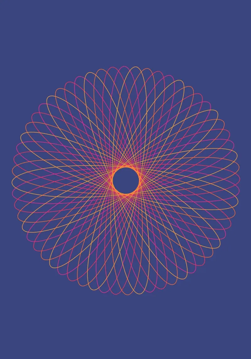 Spirograph Series – C02 hahnemühle van zimmerkunst
